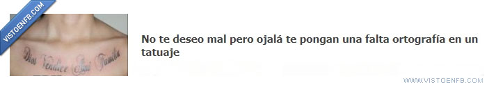 falta ortográfica,tatuaje