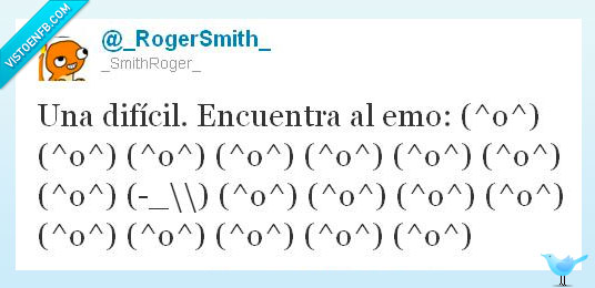 182824 - Encuentra al emo por @_RogerSmith