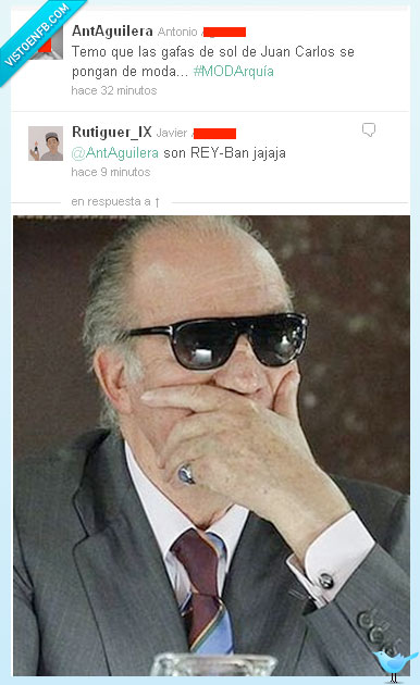gafas,rey juan carlos