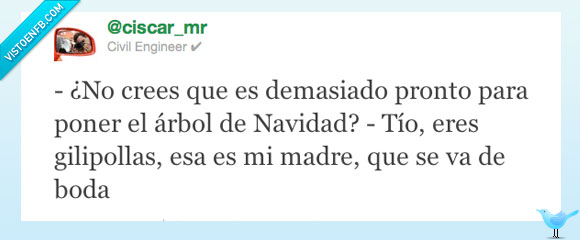 madre,arbol de navidad,boda