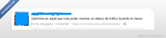 optimista,conductor,trafico