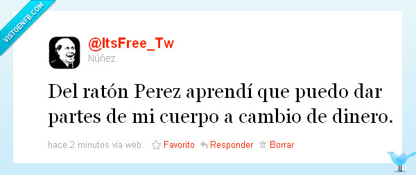 Ratón pérez,dinero