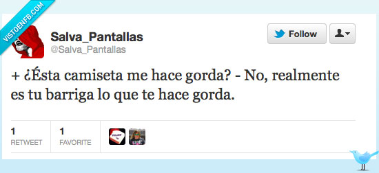 gorda,camiseta,barriga