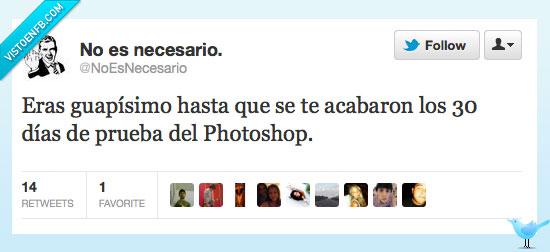 Photoshop,guapo,30 días