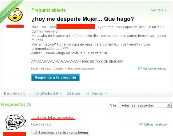 yahoo,respuestas,inquietante,mujer,despertar