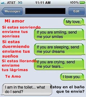 iphone,amor,novios,cursi,baño,pukerainbows