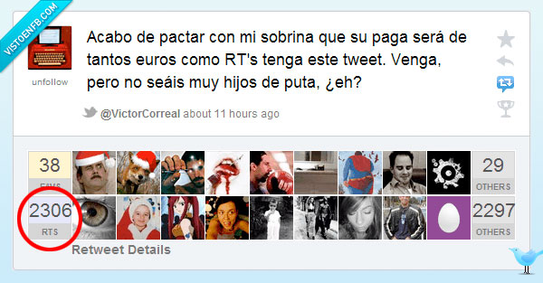 tweet,paga,sobrina,rt,twitter