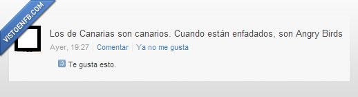 canarios,angry birds,tuenti