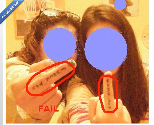 fail,chonis,personas,funck,dedos