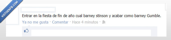 salir,barney stinson,entrar,fiesta,fin de año,barney gumble