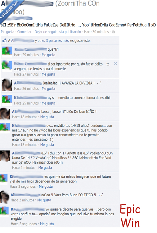 fails,mal escritura,chica reggaetonera,win