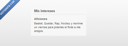 viernes,morir,Mis intereses,aficiones,tuenti