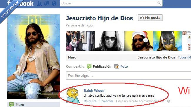 ralph wiggum,Hijo de Dios,Jesucristo