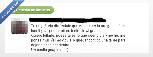 petición,amistad,miedo,vef