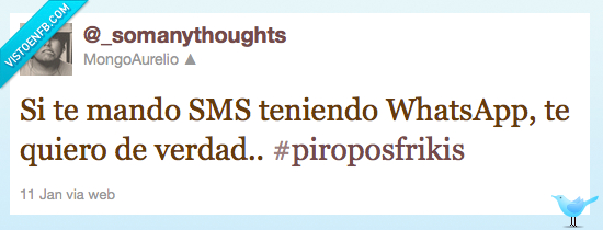 whatsapp,twitter,mensajes