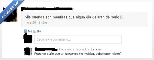 unicornio,sueño,miedo