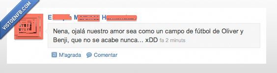 interminable,oliver,benji,fútbol,amor,no acabar