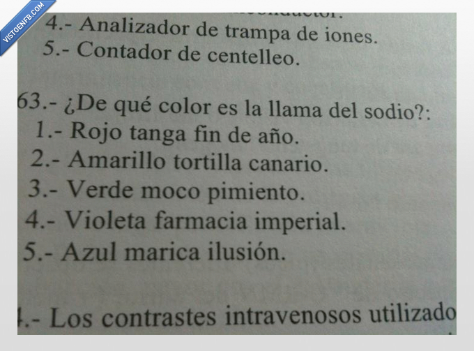 pimiento,moco,canario,tortilla,fin de año,tanga,marica,imperial,violeta,verde,amarillo,rojo,azul,colores