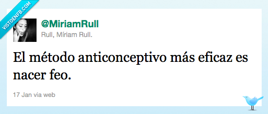 nacer,feo,anticonceptivos,método