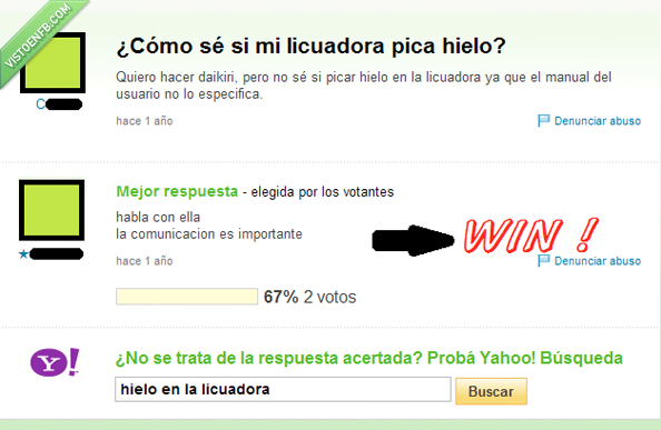 licuadora,comunicación,win,epic win