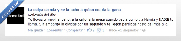 olvidar,movil,llamar,ley de murphy,perdidas