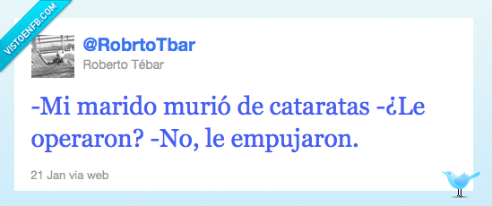 muerte,cataratas,operación,empujar