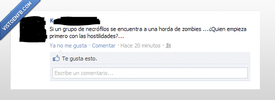 paradoja,hostilidades,necrofilicos,zombies