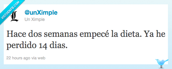 catorce días,dos semanas,días,perder,dieta,14