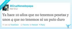 Enlace a Las pesetas por @CruzNenadepapa