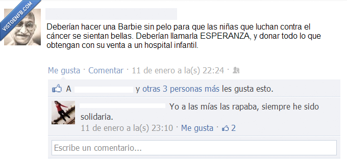 calva,pelo,rapar,barbie,solidaria,cancer