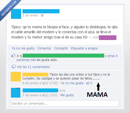 pasar de listo,fail,modem,mama,lol