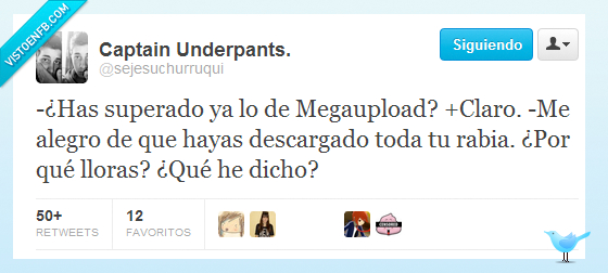 descargar,megaupload,humor,twitter
