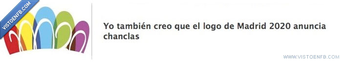 chanclas,Olimpiadas,2020,Madrid,Logotipo