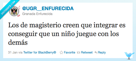 magisterio,twitter,integrar,critica,ugr