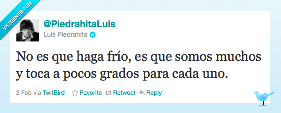 frío,twitter,compartir,grados