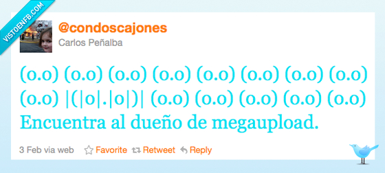 megaupload,rejas,carcel,gordo,twitter