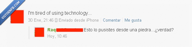 cansado,tired,technology,roca,piedra