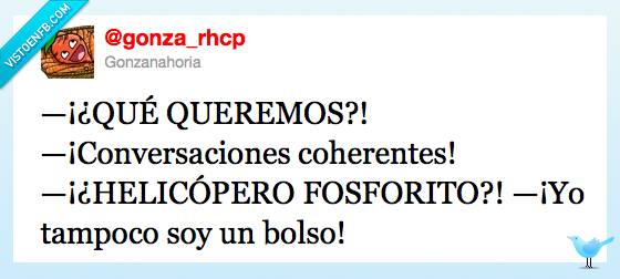 helicóptero,bolso,fosforito,twitter,coherentes,conversaciones