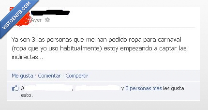 indirectas,ropa,carnaval