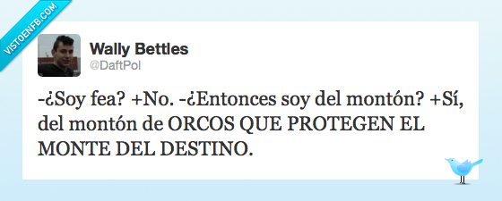 fea,orcos,monte del destino,montón