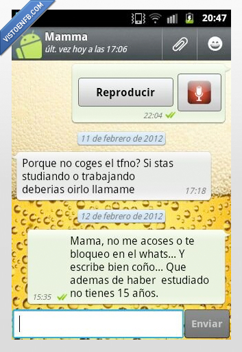 broncas,indiferencia,madres