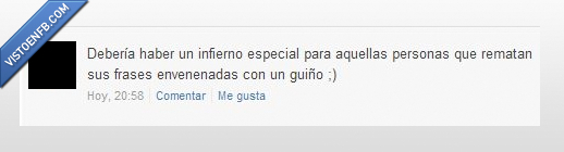 guiño,frases envenenadas,infierno