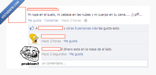 dinero,amiga,perdida,cama,ropa,suelo,cabeza,nubes