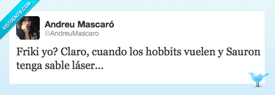 hobbit,twitter,sauron,friki