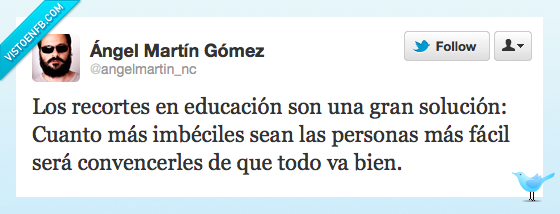 convencer,solución,educación,recortes