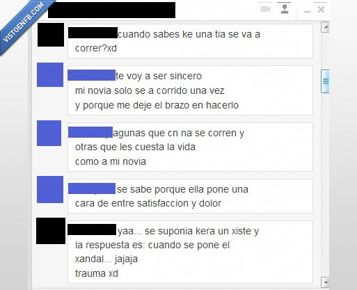 satisfacción,cara,chat,pregunta,chandal,fail,tía,explicación,tuenti,chiste,WTF?,dolor
