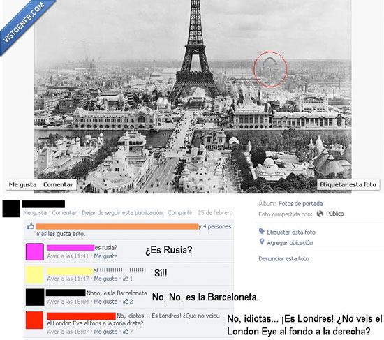 París,Londres,London Eye