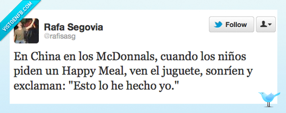 mcdonalds,chinos,juguete,fabrica,este,yo