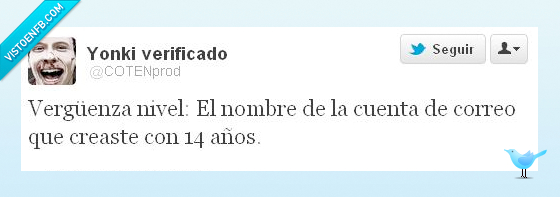 email,nombre cuenta,vergüenza,correo,14 años