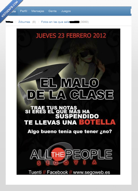 estudios,suspenso,discoteca,botella,regalo